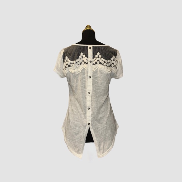 Vintage Lace Tee - Picture 1 of 4
